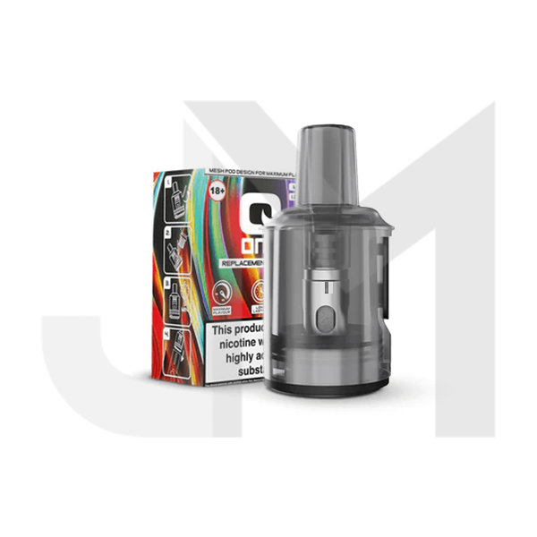 QOne Replacement Pod Single Pack (0.6Ohm/0.8Ohm/1.2Ohm)