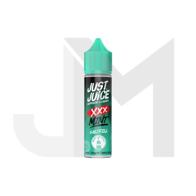 0mg Just Juice Mint 40ml Saltfills (40VG/60PG)