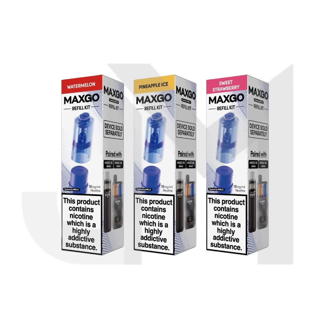 18mg Relx Maxgo Refill Pods | UK Wholesale 18mg Relx Maxgo Refill Pods | UK Wholesale