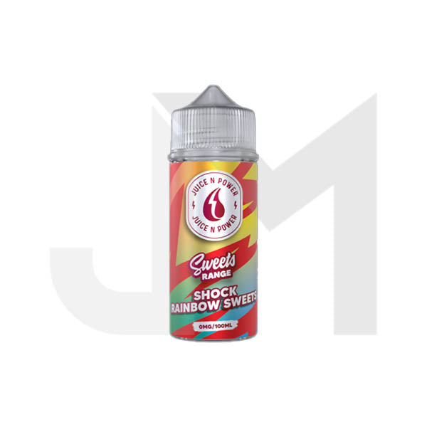 0mg Juice N Power Shortfills 100ml (70VG/30PG)
