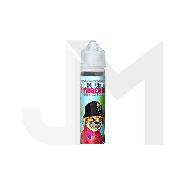 0mg Sloth Vapes 50ml Shortfill (70VG/30PG) (1 Free Nic Shot Per Shortfill)