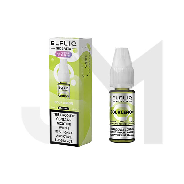 5mg ELFLIQ By Elf Bar 10ml Nic Salt (50VG/50PG) - Stoptober Special Offer!