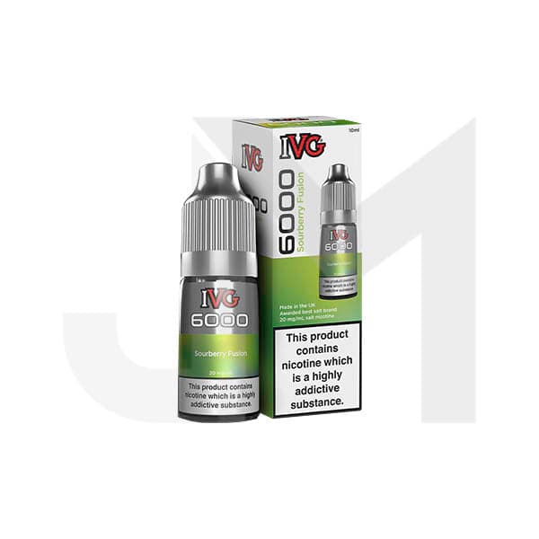 10mg IVG 6000 10ml Nic Salts (50VG/50PG)