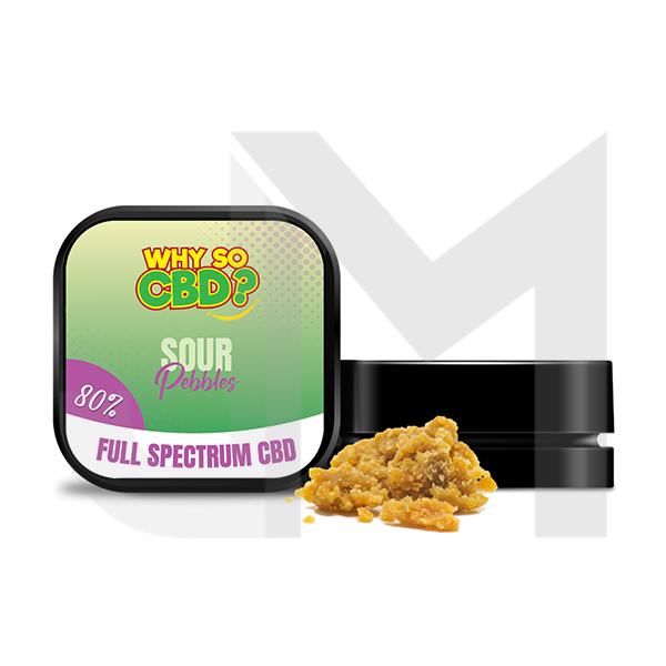 Why So CBD? 80% Full Spectrum CBD Crumble 5g
