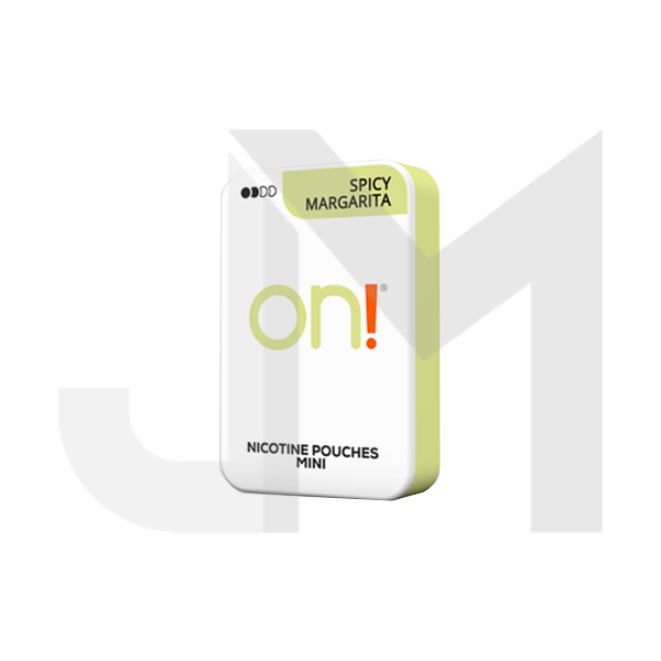 3mg On! Mini Regular Spicy Margarita Nicotine Pouches - 20 Pouches