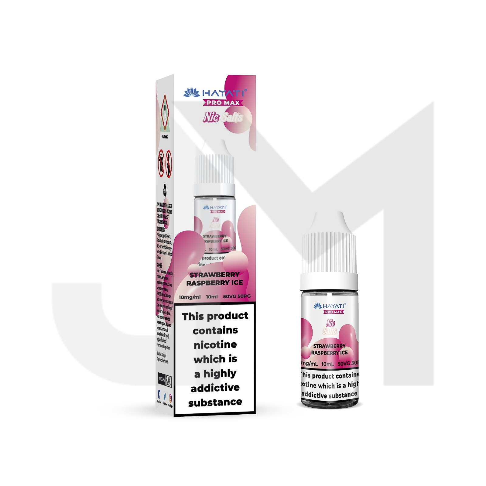 10mg Hayati Pro Max Nic Salts 10ml