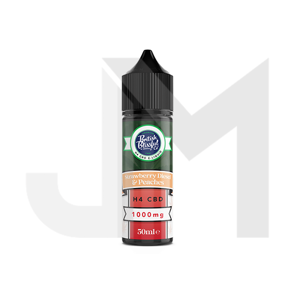 British Blissful 1000mg H4 CBD E-Liquid 50ml