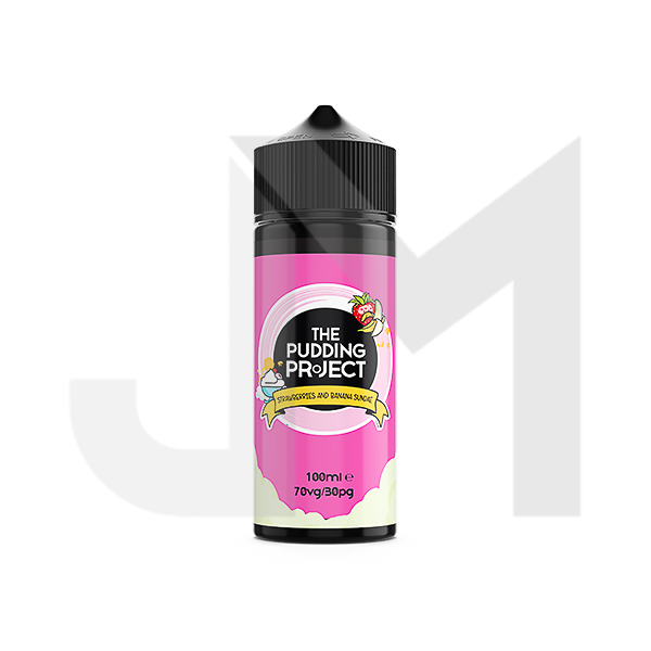 0mg Pudding Project E-liquid Shortfill 100ml (70VG/30PG)
