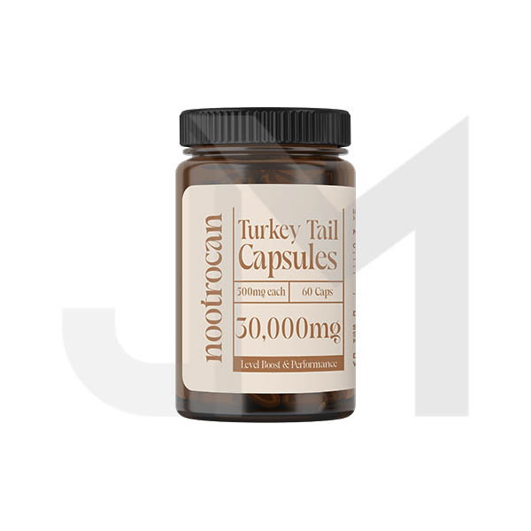 Nootrocan 30000mg Nootropic Vegan Mushroom Capsules - 60 Caps (Buy 1 Get 1 Free)