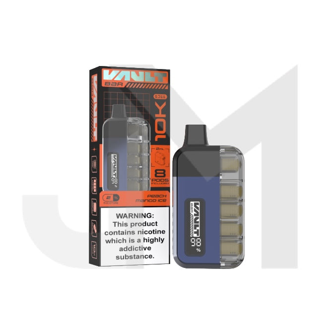 20mg Vault Bar 10K Prefilled Pod Vape Kit