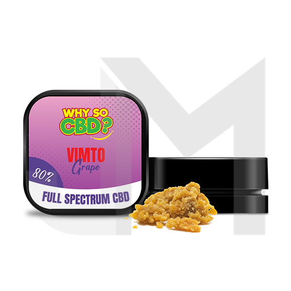 Why So CBD? 80% Full Spectrum CBD Crumble 5g