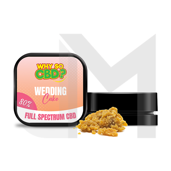 Why So CBD? 80% Full Spectrum CBD Crumble 5g