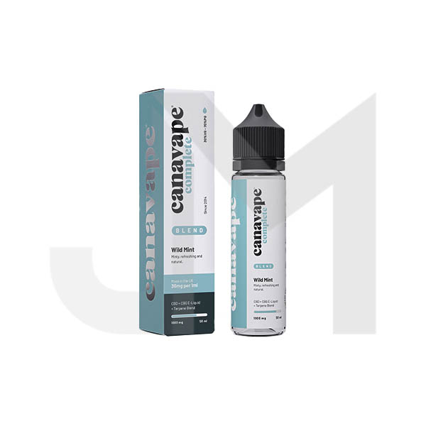 Canavape 1800mg Full-Spectrum CBD + CBG E-liquid 50ml (30VG/70PG)