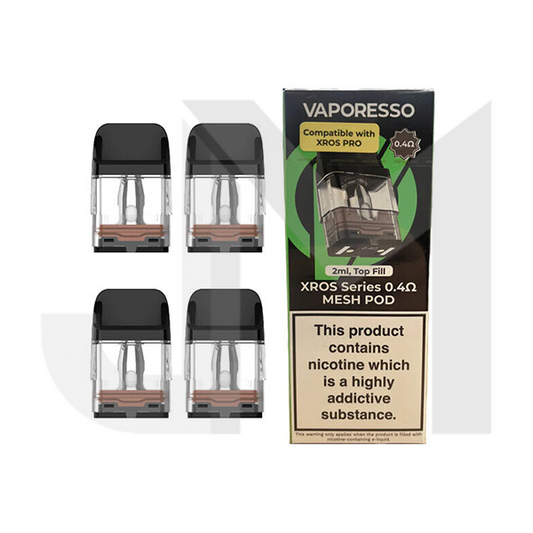 Vaporesso XROS Series Corex 2.0 Replacement Pods 2ml (0.4Ω/06Ω/0.8Ω/1.0Ω/1.2Ω)
