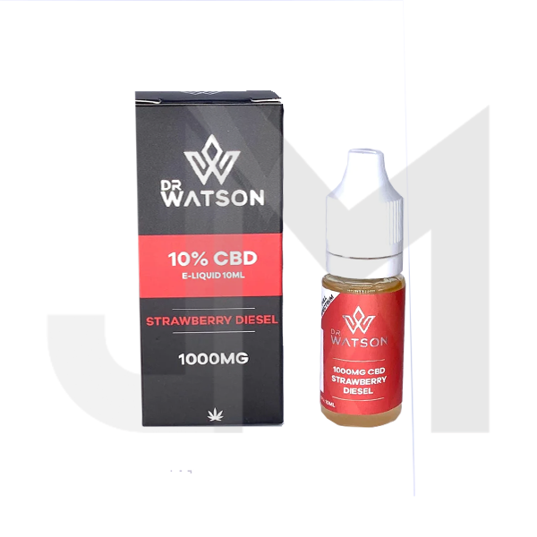 Dr Watson 1000mg Full Spectrum CBD E-liquid 10ml (BUY 1 GET 1 FREE)