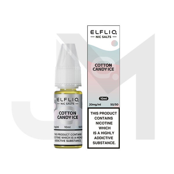 10mg ELFLIQ By Elf Bar 10ml Nic Salt (50VG/50PG) - Stoptober Special Offer!