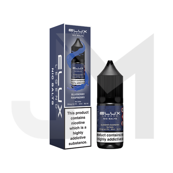 10mg Elux Legend 10ml Nic Salts (50VG/50PG) - Stoptober Special Offer!
