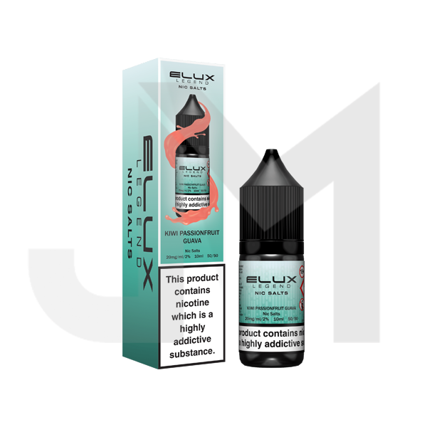 10mg Elux Legend 10ml Nic Salts (50VG/50PG) - Stoptober Special Offer!