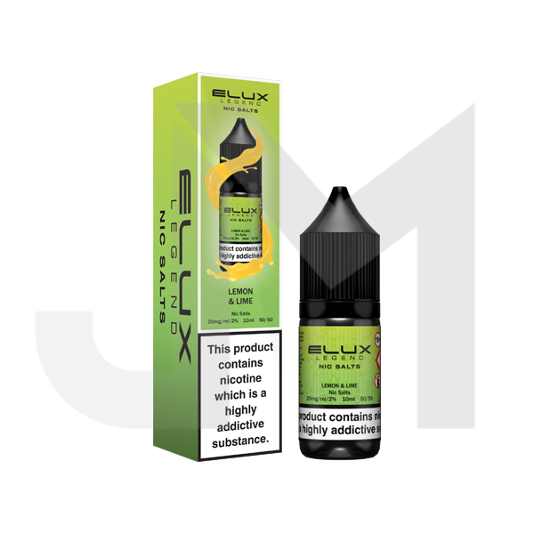 10mg Elux Legend 10ml Nic Salts (50VG/50PG) - Stoptober Special Offer!
