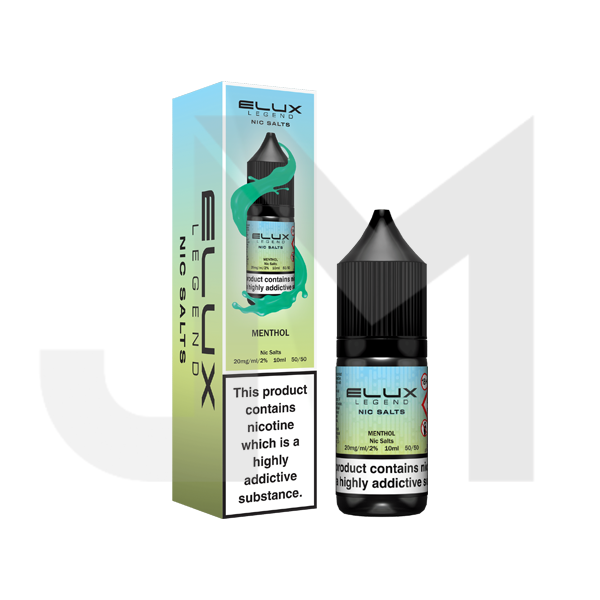 10mg Elux Legend 10ml Nic Salts (50VG/50PG) - Stoptober Special Offer!