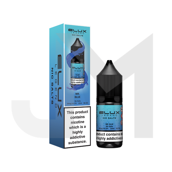 10mg Elux Legend 10ml Nic Salts (50VG/50PG) - Stoptober Special Offer!