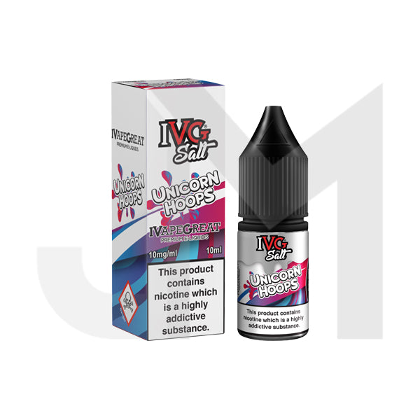 20mg IVG Salt 10ml Nic Salts (50VG/50PG)