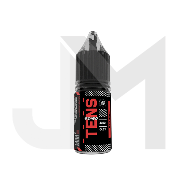 12mg Tens 50/50 10ml (50VG/50PG) - (Full Box) Pack Of 10