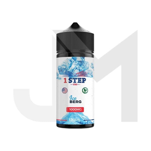 1 Step CBD 1000mg CBD E-liquid 120ml (BUY 1 GET 1 FREE)