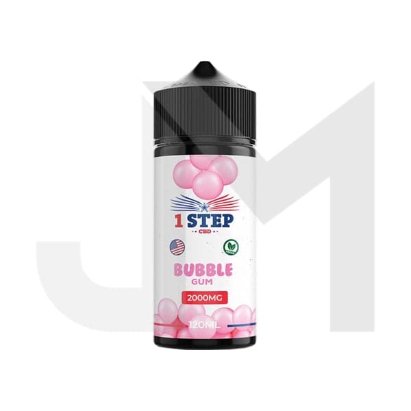 1 Step CBD 2000mg CBD E-liquid 120ml (BUY 1 GET 1 FREE)