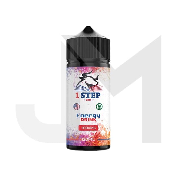 1 Step CBD 2000mg CBD E-liquid 120ml (BUY 1 GET 1 FREE)
