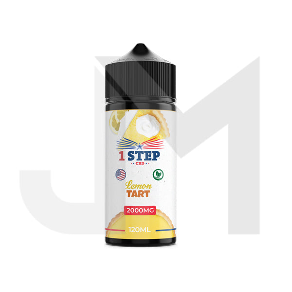 1 Step CBD 2000mg CBD E-liquid 120ml (BUY 1 GET 1 FREE)