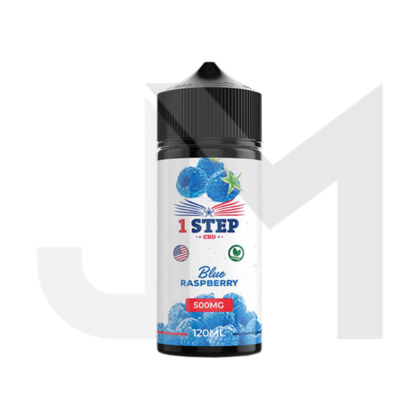 1 Step CBD 500mg CBD E-liquid 120ml (BUY 1 GET 1 FREE)