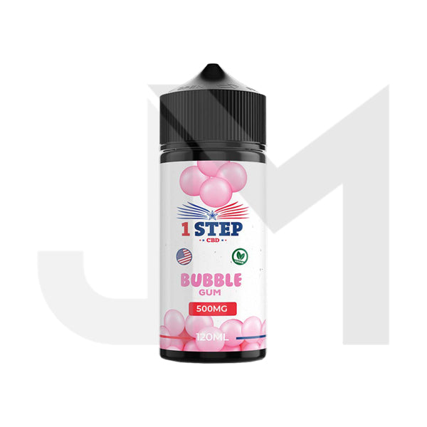 1 Step CBD 500mg CBD E-liquid 120ml (BUY 1 GET 1 FREE)