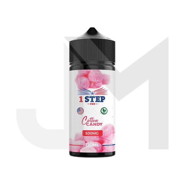 1 Step CBD 500mg CBD E-liquid 120ml (BUY 1 GET 1 FREE)