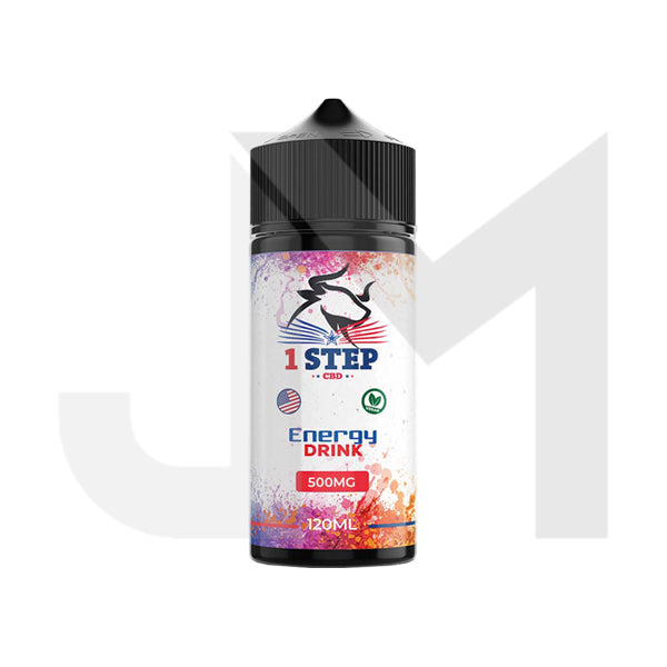 1 Step CBD 500mg CBD E-liquid 120ml (BUY 1 GET 1 FREE)