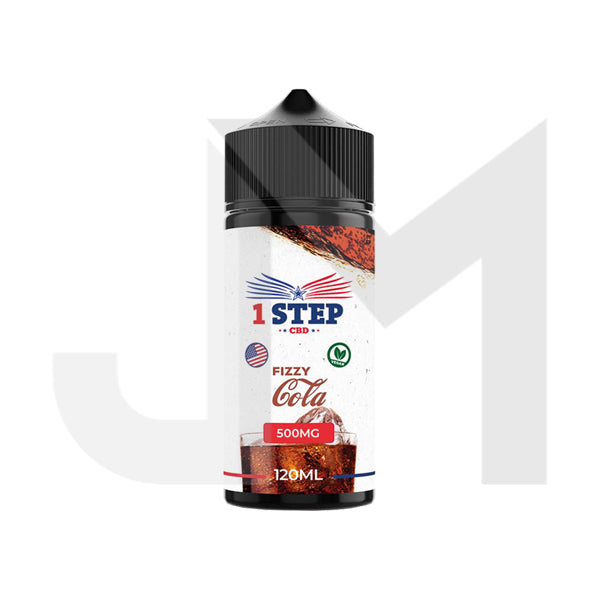 1 Step CBD 500mg CBD E-liquid 120ml (BUY 1 GET 1 FREE)