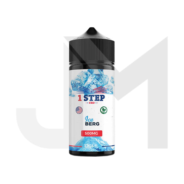 1 Step CBD 500mg CBD E-liquid 120ml (BUY 1 GET 1 FREE)