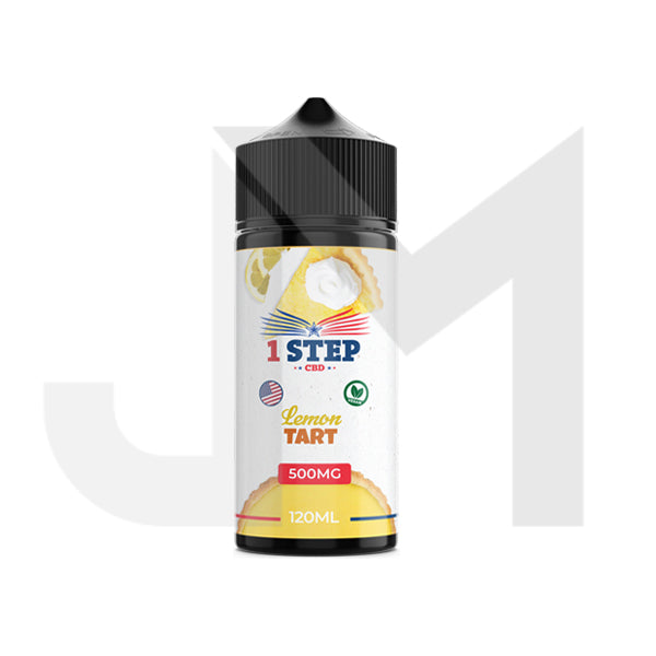 1 Step CBD 500mg CBD E-liquid 120ml (BUY 1 GET 1 FREE)