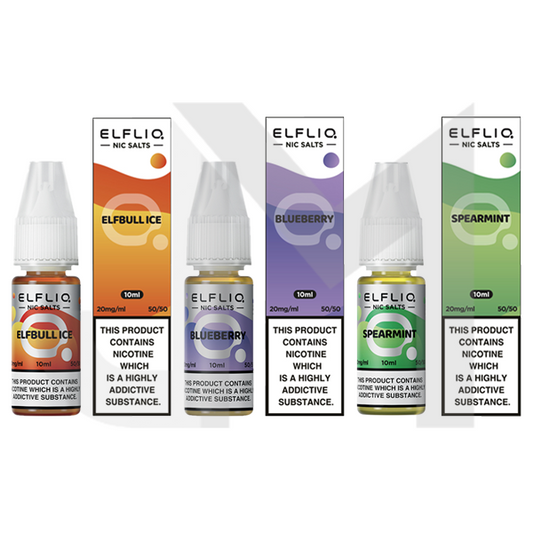 20mg ELFLIQ By Elf Bar 10ml Nic Salt (50VG/50PG) - Stoptober Special Offer!