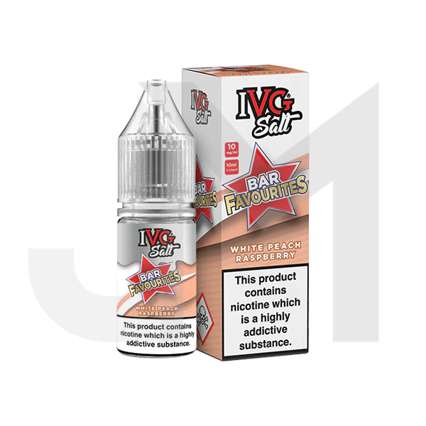 20mg IVG Bar Favourites 10ml Nic Salts (50VG/50PG)