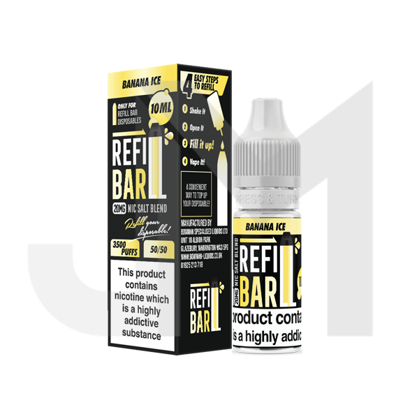 20mg Refill Bar Salts 10ml Nic Salts (50VG/50PG)