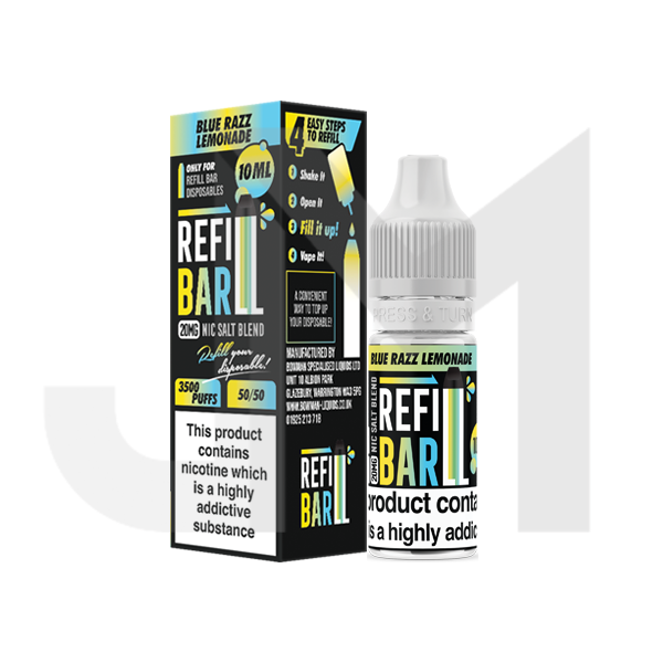 20mg Refill Bar Salts 10ml Nic Salts (50VG/50PG)