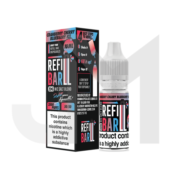 20mg Refill Bar Salts 10ml Nic Salts (50VG/50PG)