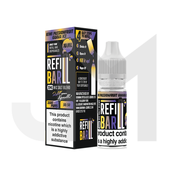 20mg Refill Bar Salts 10ml Nic Salts (50VG/50PG)