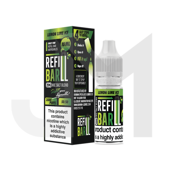 20mg Refill Bar Salts 10ml Nic Salts (50VG/50PG)