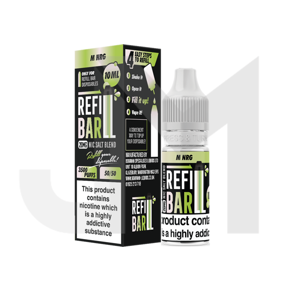 20mg Refill Bar Salts 10ml Nic Salts (50VG/50PG)