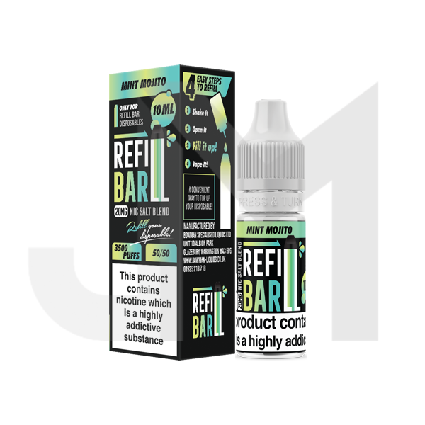20mg Refill Bar Salts 10ml Nic Salts (50VG/50PG)