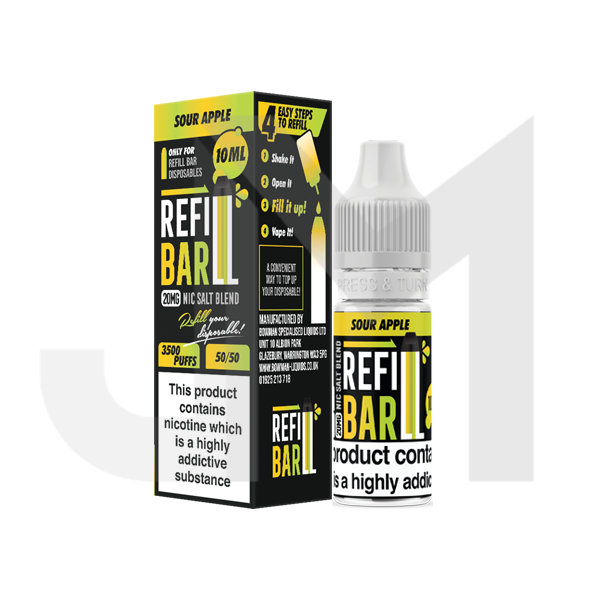 20mg Refill Bar Salts 10ml Nic Salts (50VG/50PG)