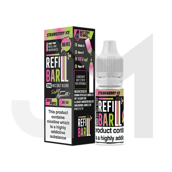 20mg Refill Bar Salts 10ml Nic Salts (50VG/50PG)