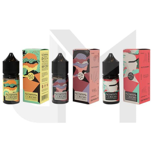 Pachamama 500mg CBD Vaping Liquid 30ml (70PG/30VG)
